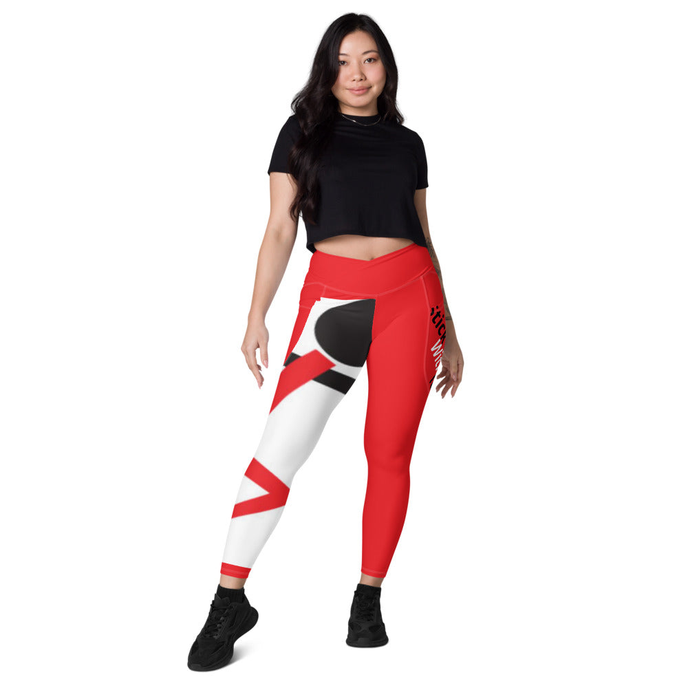 Stickman Crossover Leggings w/ Pockets