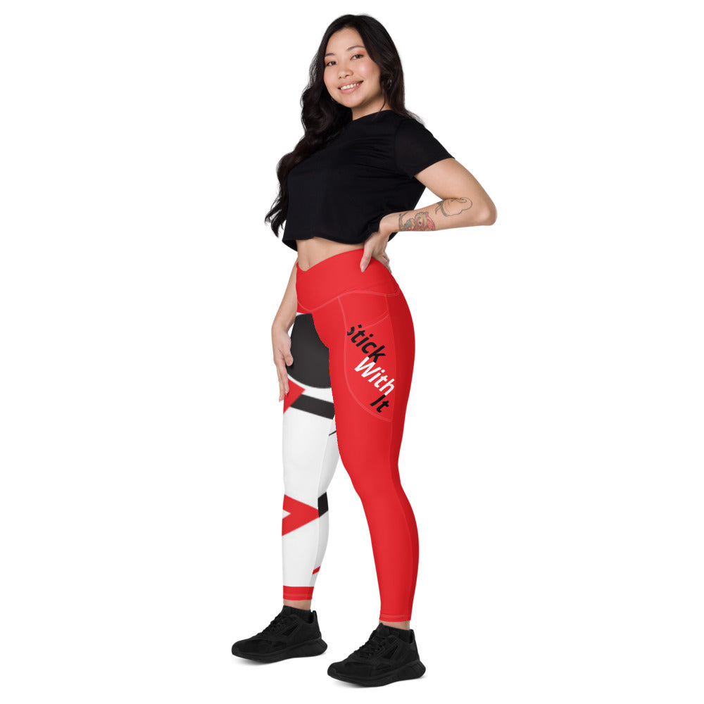 Stickman Crossover Leggings w/ Pockets