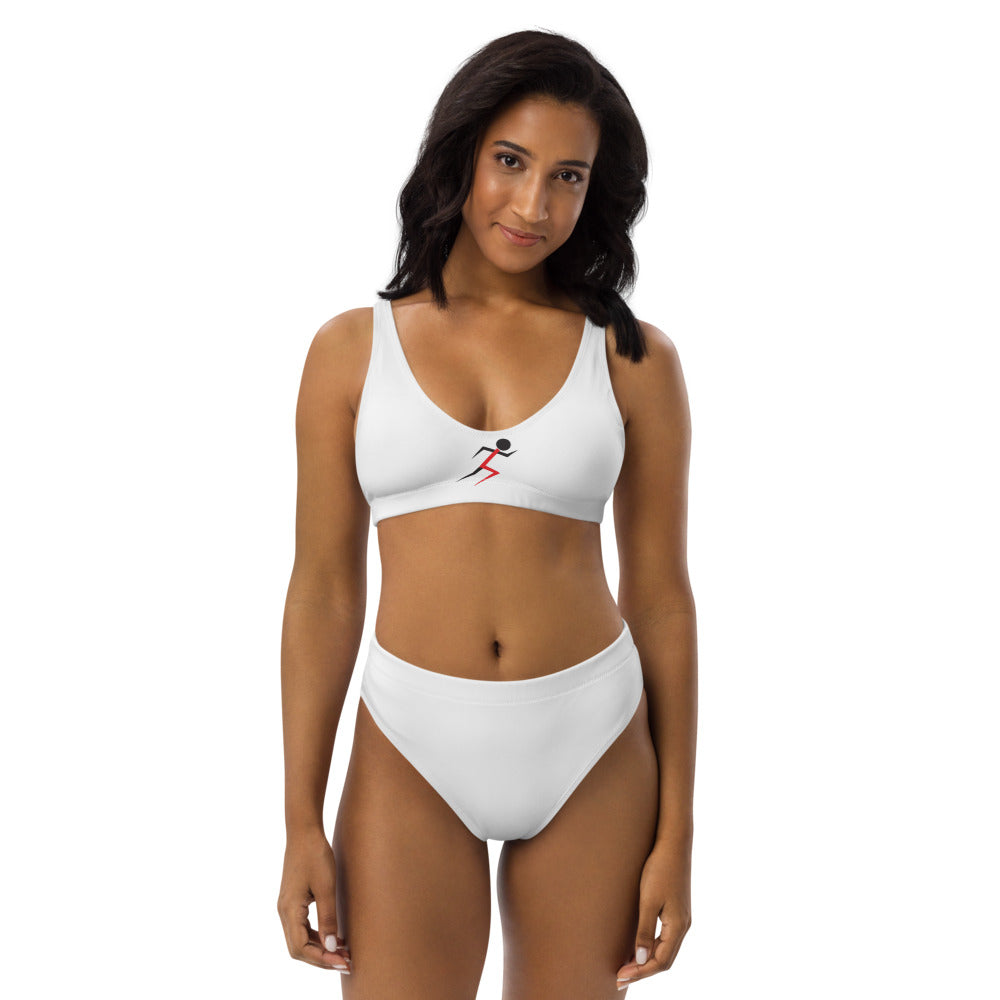 Stickman Recycled High-waisted 2 Piece Bikini