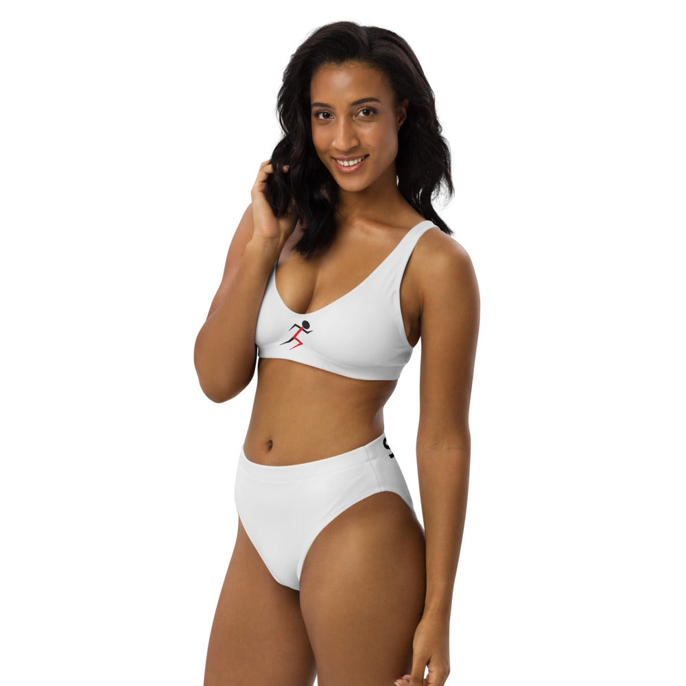 Stickman Recycled High-waisted 2 Piece Bikini