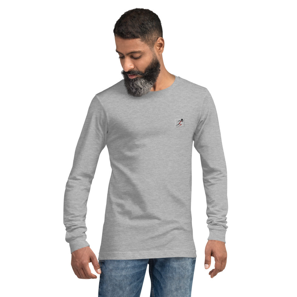 Embroidered Stickman Unisex Long Sleeve Tee – Stickmanathletics