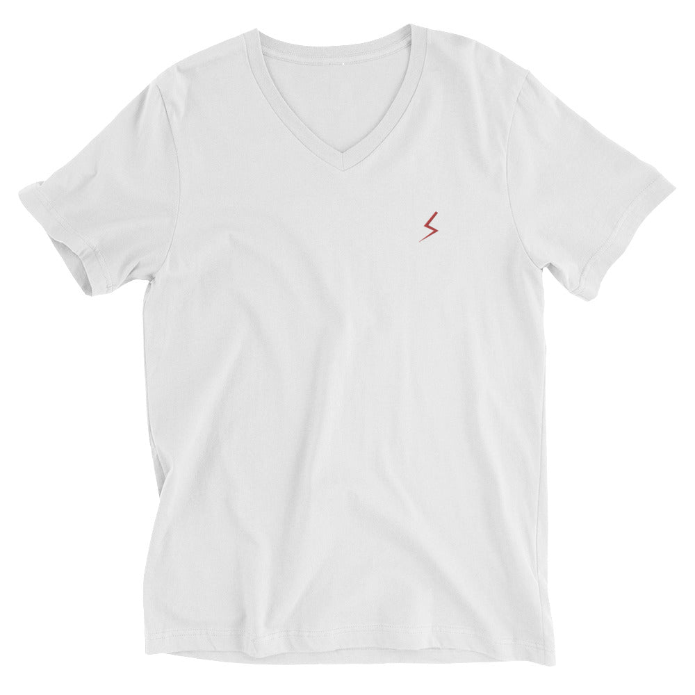 Stickman -S- Unisex Short Sleeve V-Neck T-Shirt